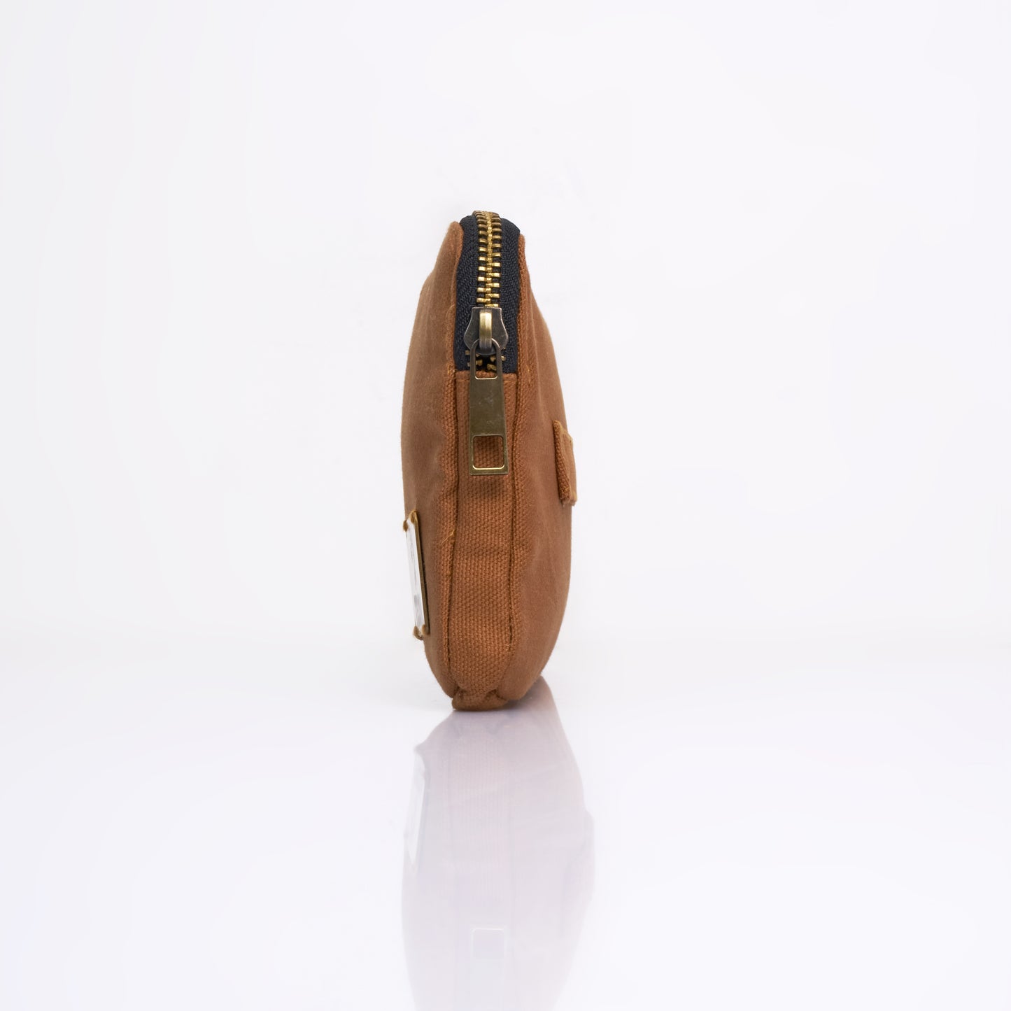 Tessa - Canvas Pouch (Brown)