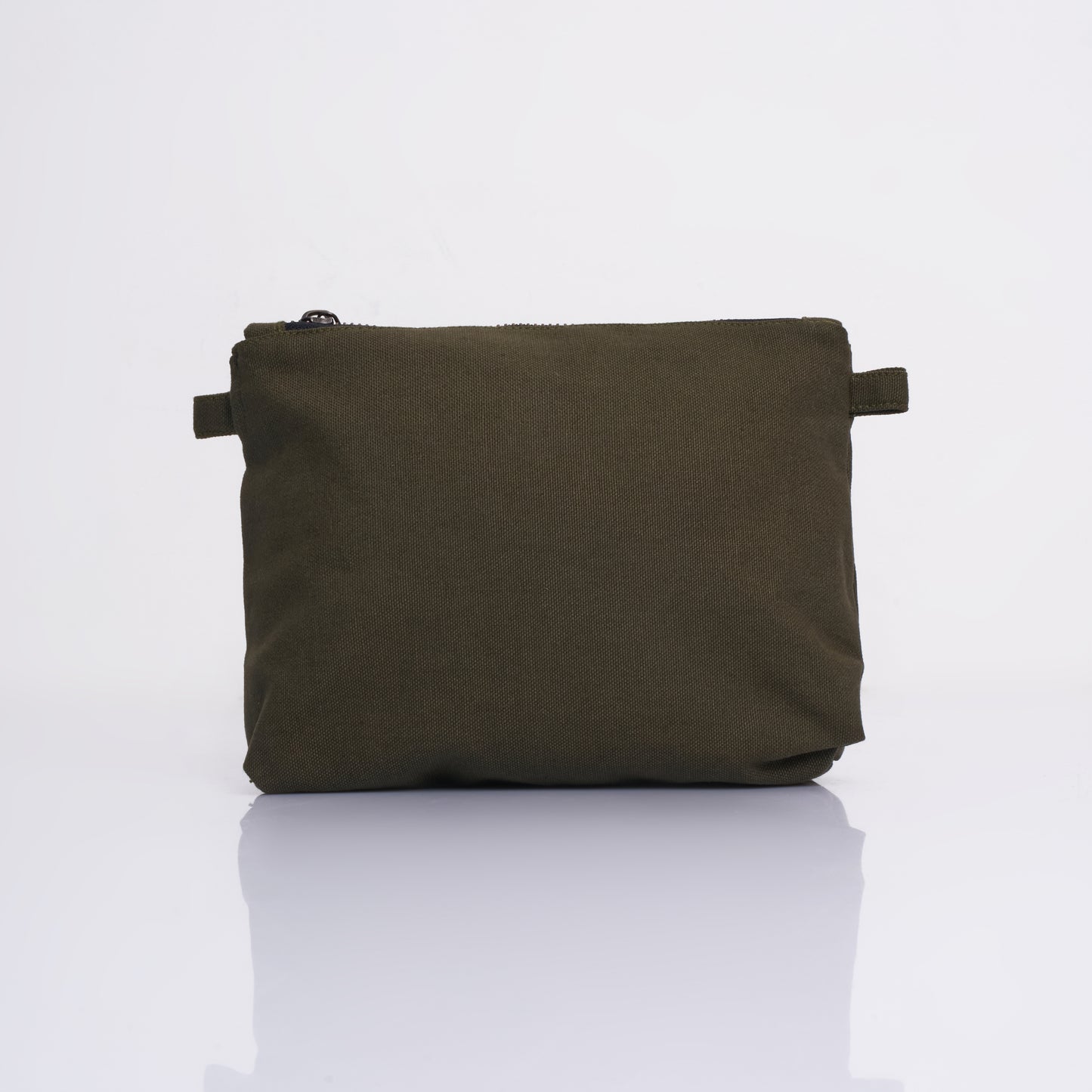 Tessa - Canvas Pouch (Olive)