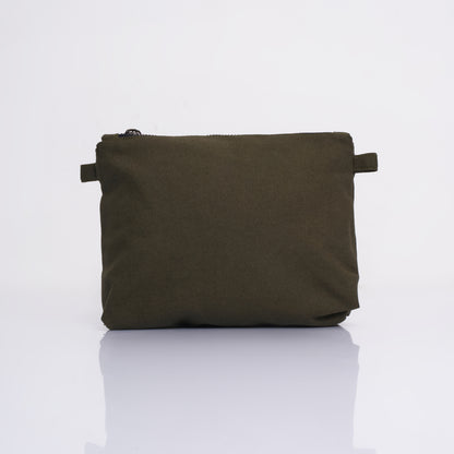 Tessa - Canvas Pouch (Olive)