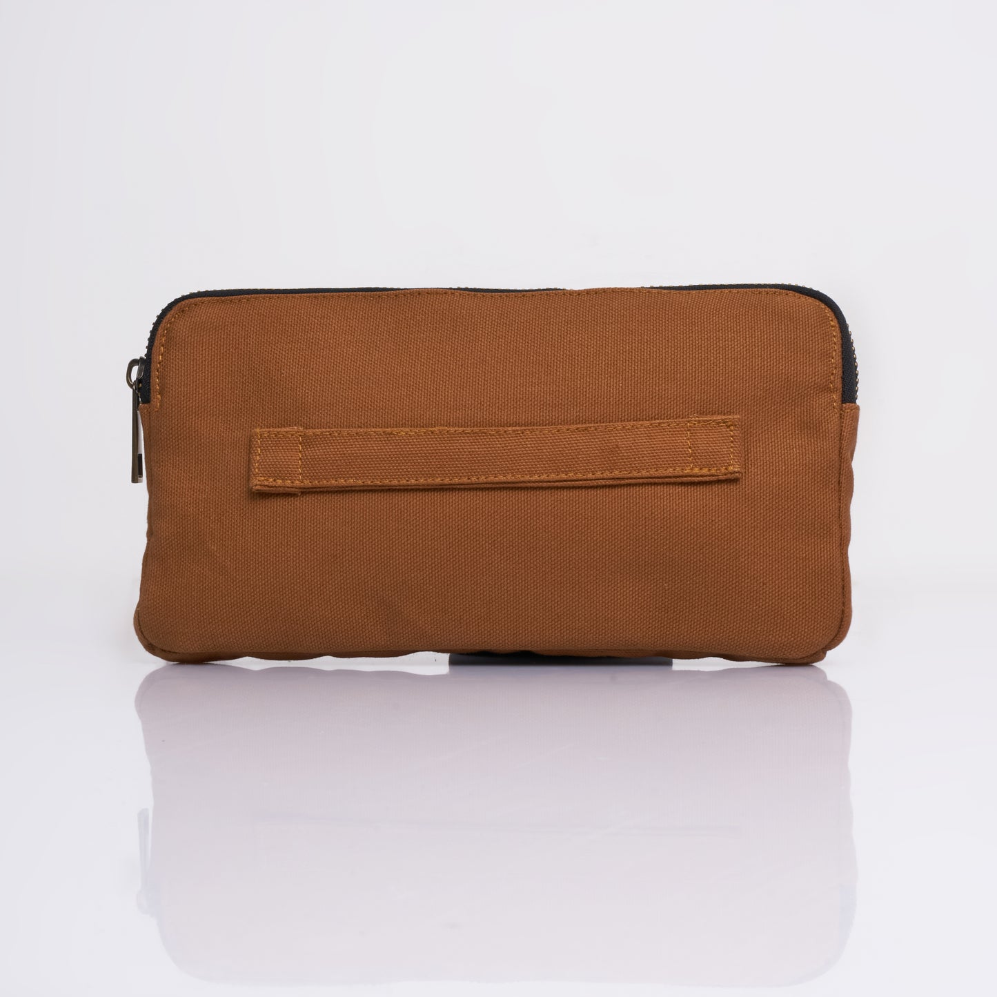 Tessa - Canvas Pouch (Brown)