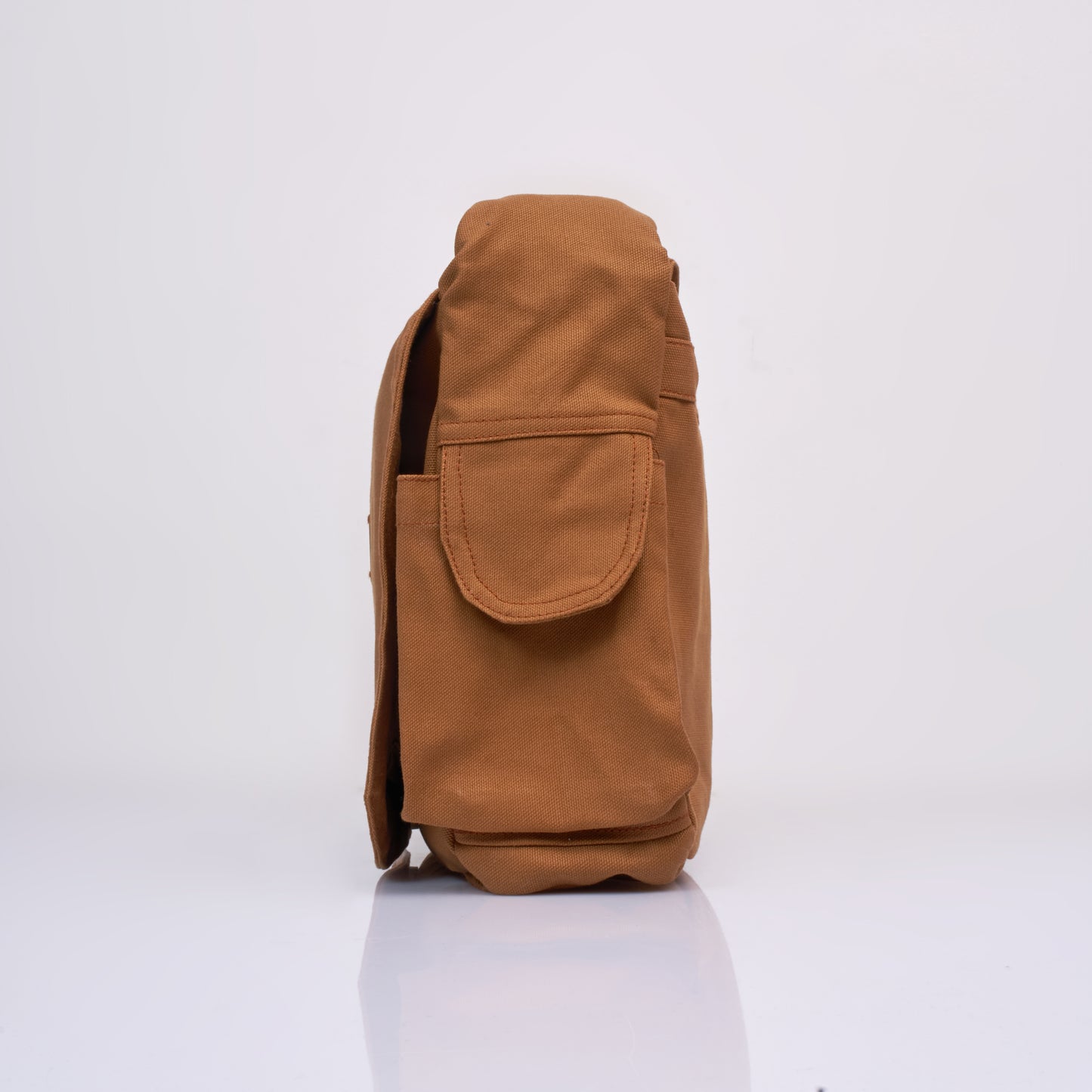 Tessa Canvas Messenger Sling Bag – Earth Brown