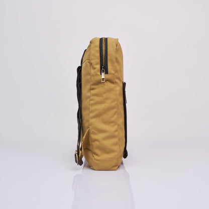 Tessa - Classic Canvas Backpack(Camel Brown)