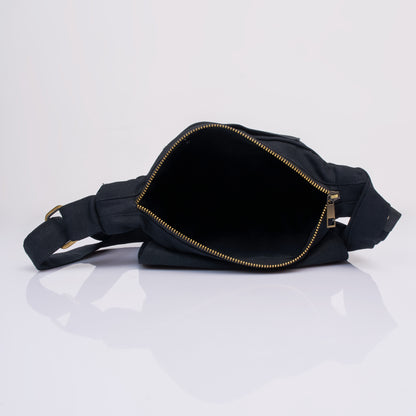 Tessa Canvas Sling Bag – Midnight Navy