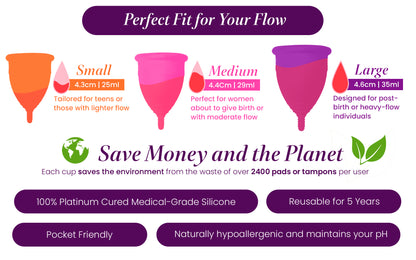 Tessa Menstrual Cup - Medium