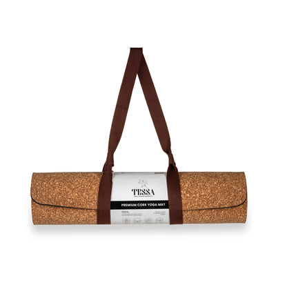 Tessa - Premium Cork Yoga Mat for Men and Women (6mm)