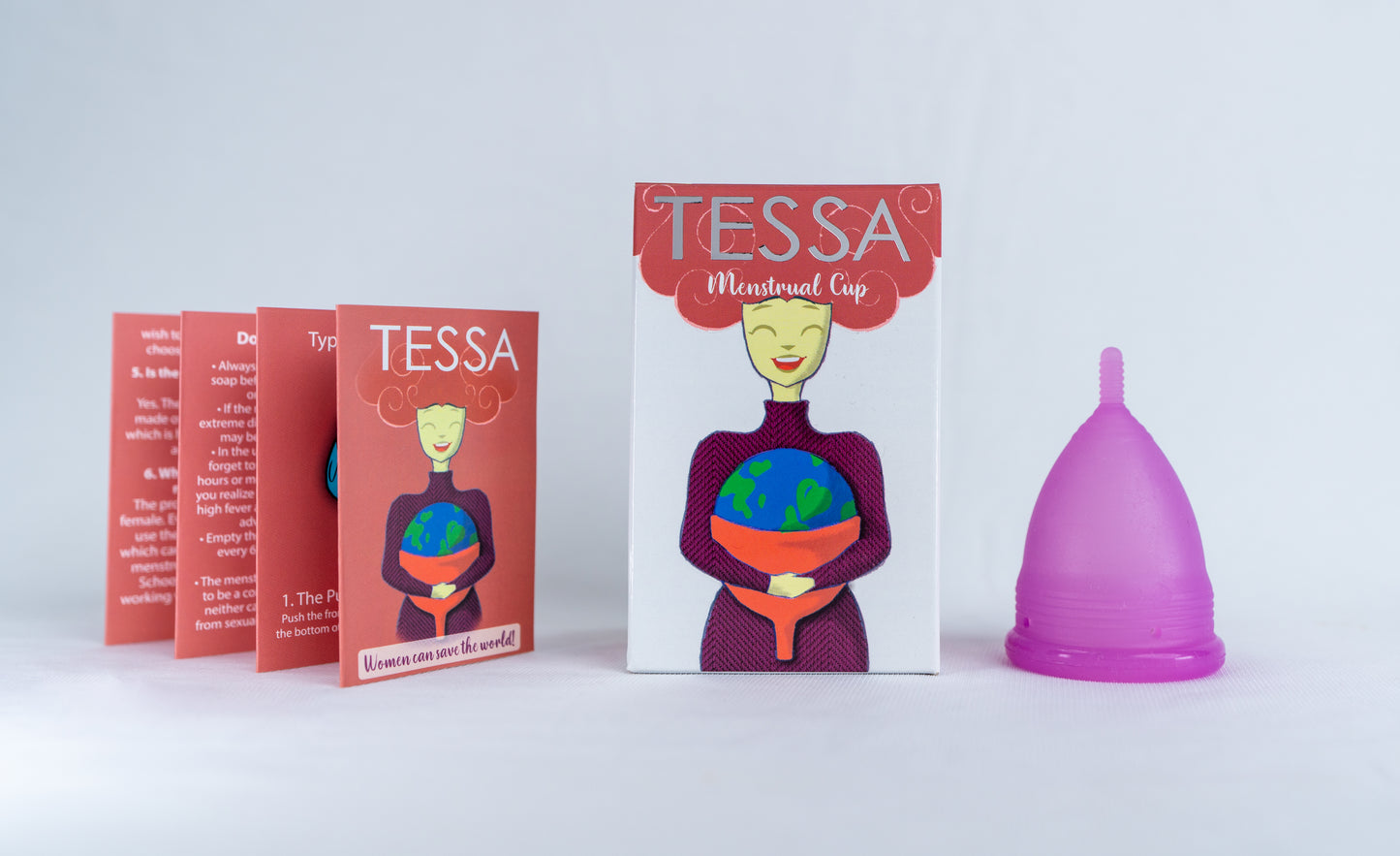 Tessa Large Menstrual Cup for Heavy Flow | Best Reusable Menstrual Cup